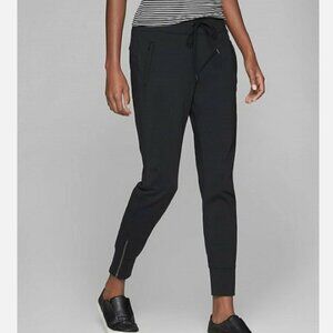 ATHLETA Metro Street Jogger Black Size Medium